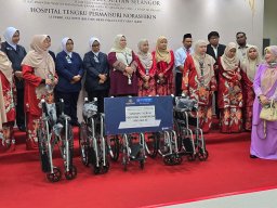 13 FEB 2025 SUMBANGAN BANTUAN BANK RAKYAT CAWANGAN KAJANG
